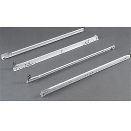 Stockage Supreme 22 in. Nylon Roller Self Close Vertical Cam - White ST2966954